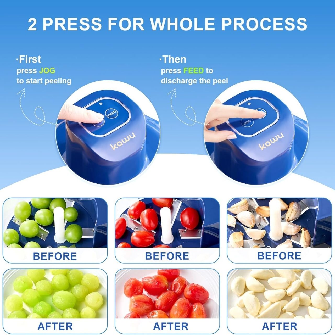 PeelStar, curățătorul fără fir pentru fructe și legume mai mici - Image 3