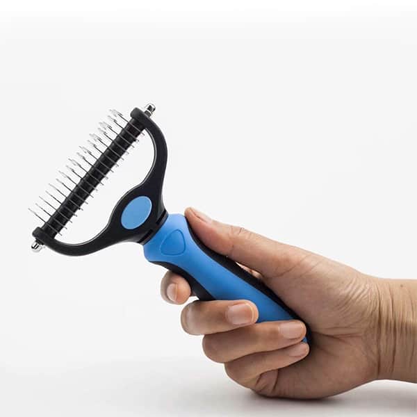 PetBundle, perie cu două fețe pentru năpârlire + rolă de îndepărtare a părului GRATIS - Image 6