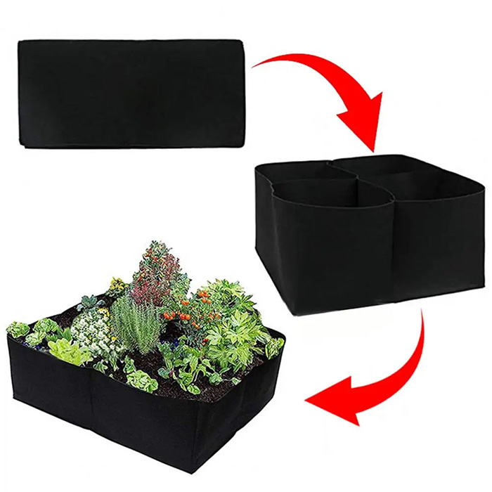 Pocket4Garden, pat portabil de grădină cu 4 compartimente separate - Image 4