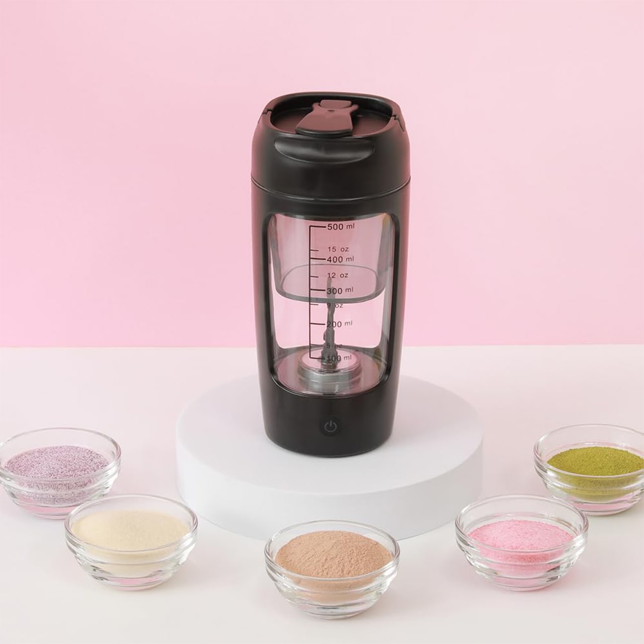 ProteinShaker, un shaker electric cu un recipient care este de asemenea o sticlă - Image 9