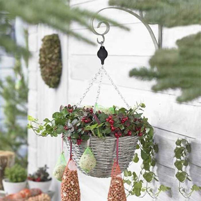 PullGarden, set de 2 cârlige pentru agățat plante cu curea elastică - Image 8