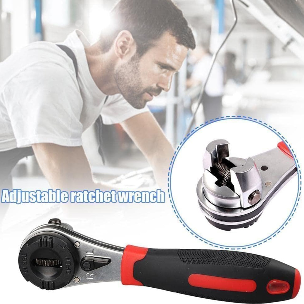 Ratchet, cheie cu clichet ajustabil - Image 5
