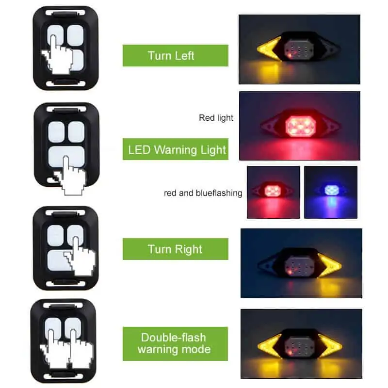 RearLightIndicator, indicator de bicicletă cu telecomandă wireless - Image 7