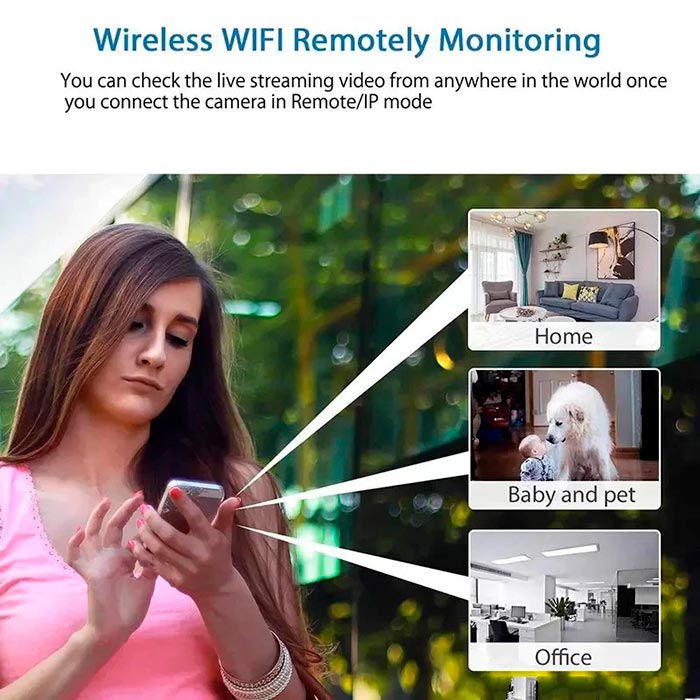RemoteCam, mini cameră de securitate WiFi - Image 9
