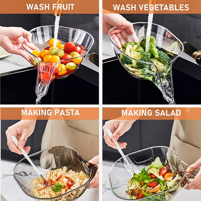 Rinser, strecurătoarea practică pentru scurgerea și spălarea alimentelor - Image 8
