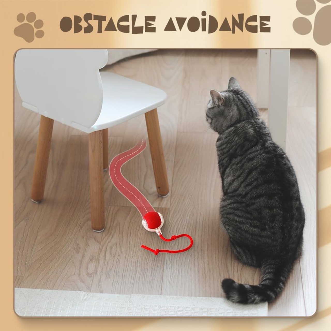 RollBall, o minge de joacă cu un zgardă pentru animale de companie - Image 6