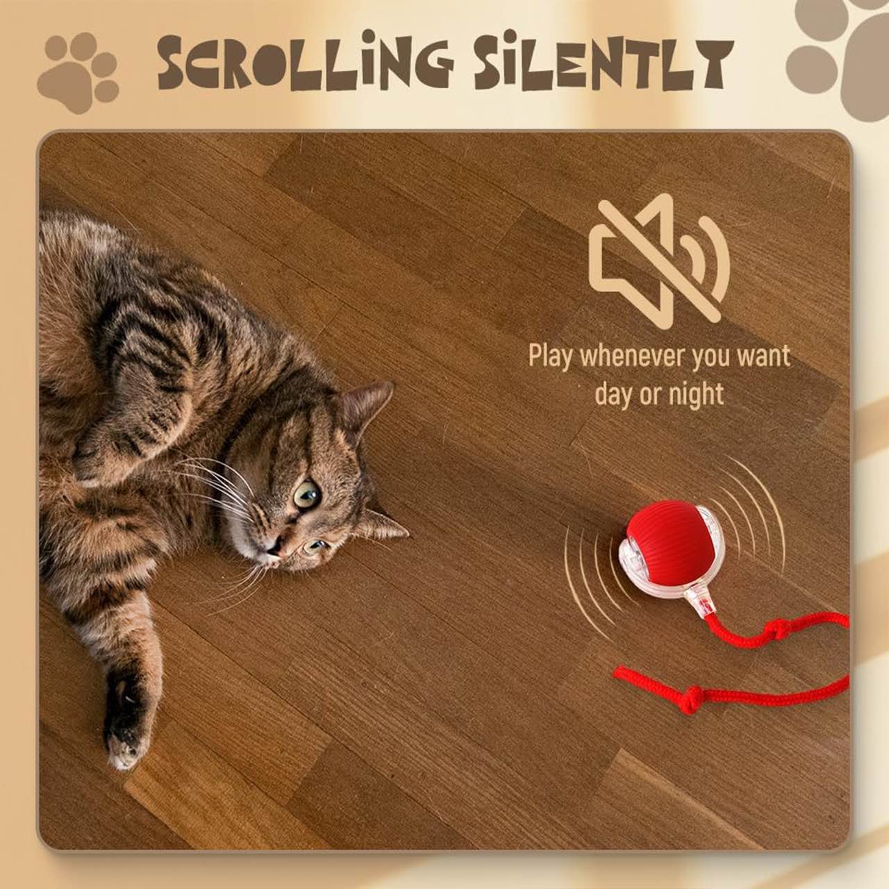 RollBall, o minge de joacă cu un zgardă pentru animale de companie - Image 8