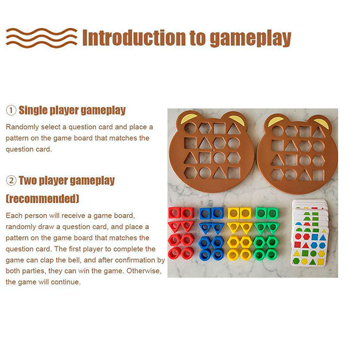 ShapeMatchingGame, un joc de societate pentru copii, prin care copiii învață despre forme și culori - Image 6