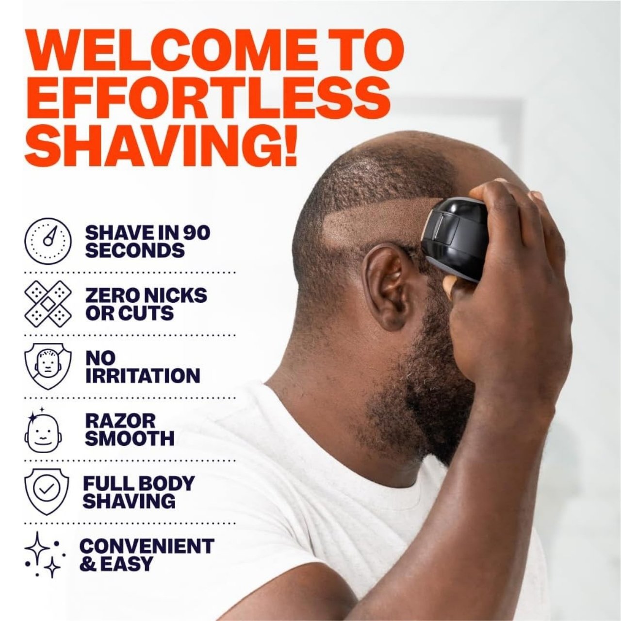 ShaveBuddy, aparatul de ras fără fir pentru bărbați - Image 3