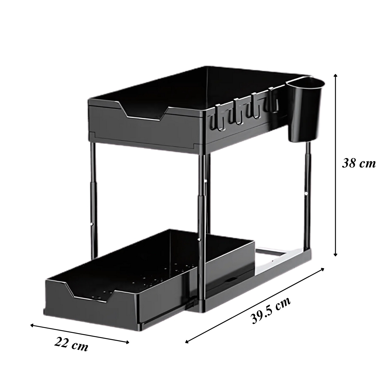 Shelfy, o unitate de rafturi pe două niveluri pentru organizare - Image 5