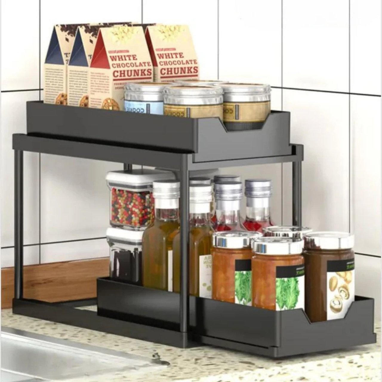 Shelfy, o unitate de rafturi pe două niveluri pentru organizare - Image 7