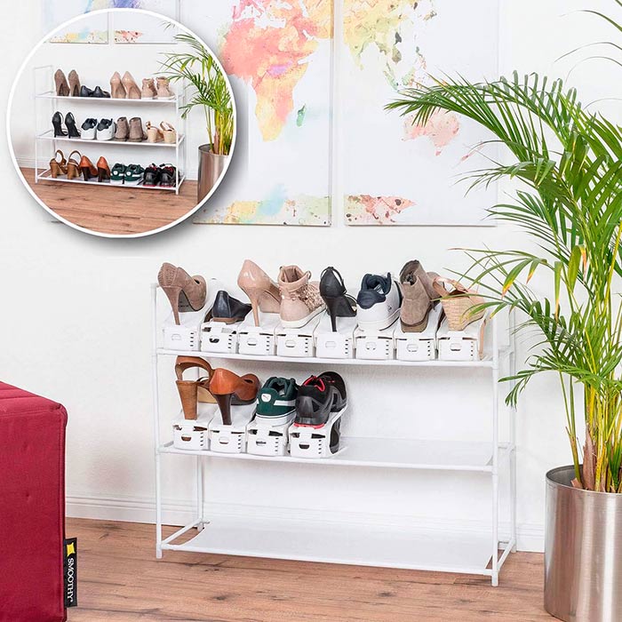 ShoeRack, organizator de pantofi care economisește spațiu (5 bucăți) - Image 4