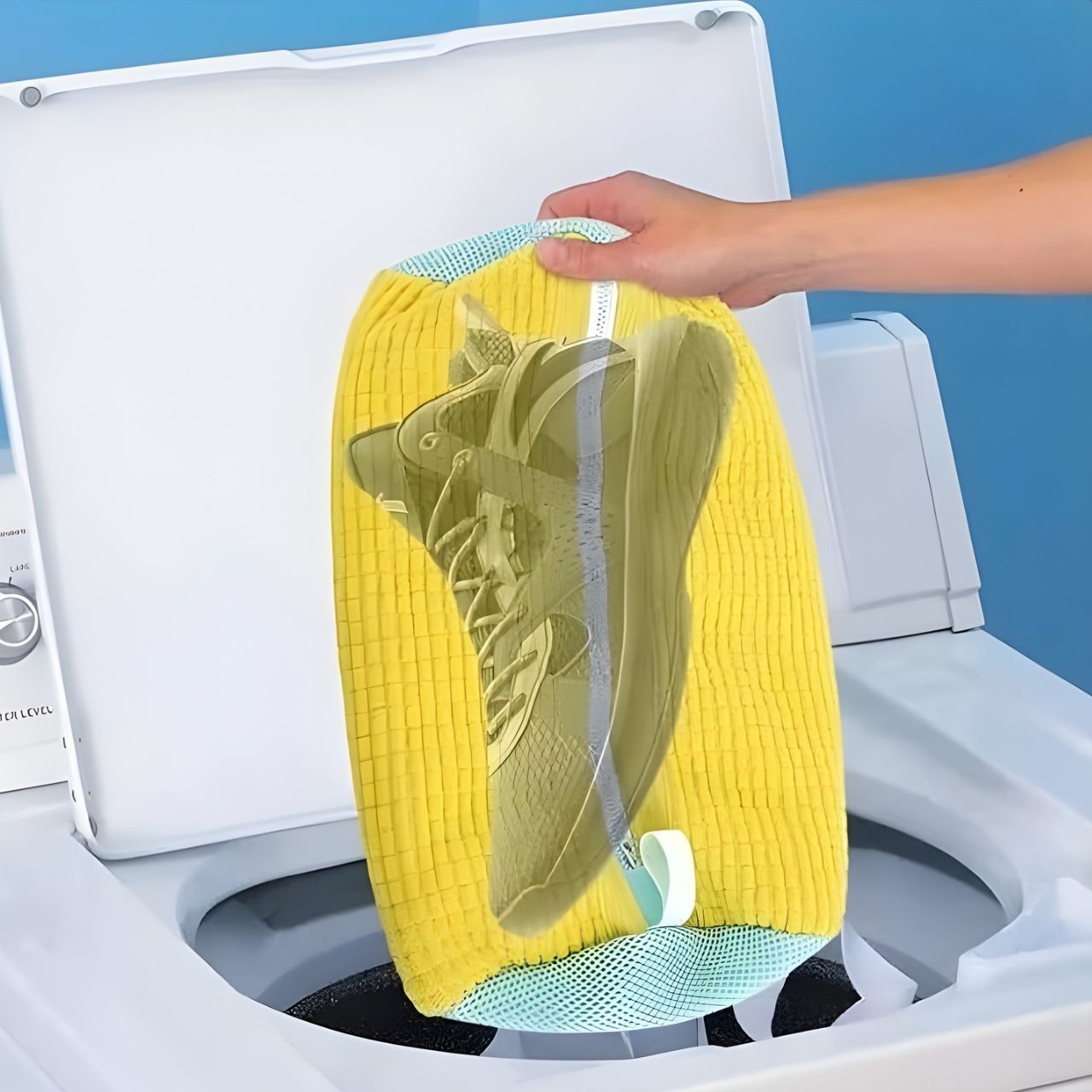 ShoeWash, un sac de curățare pentru pantofi, lavabil - Image 4