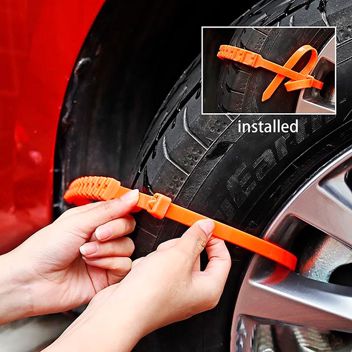 Un accesoriu indispensabil în mașina ta, pentru că nu știi niciodată când vei fi surprins de zăpadă sau un drum foarte noroios!