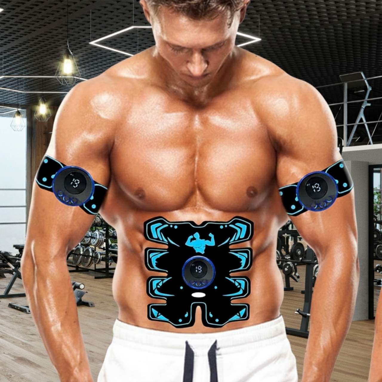 SlimAbs, stimulator muscular pentru abdomen și brațe - Image 2