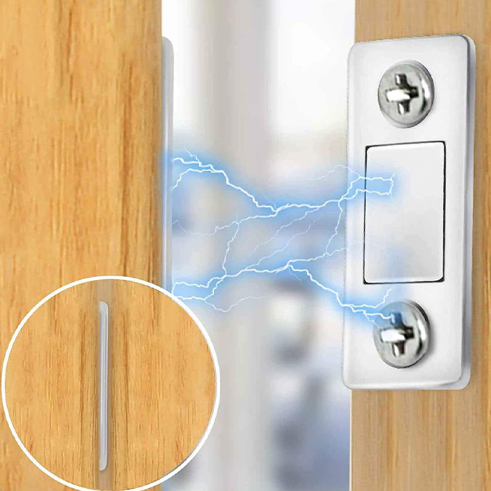 SmoothStop, plăci magnetice pentru închiderea ușilor cu ușurință (2 seturi) - Image 2