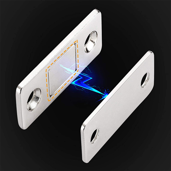 SmoothStop, plăci magnetice pentru închiderea ușilor cu ușurință (2 seturi) - Image 5