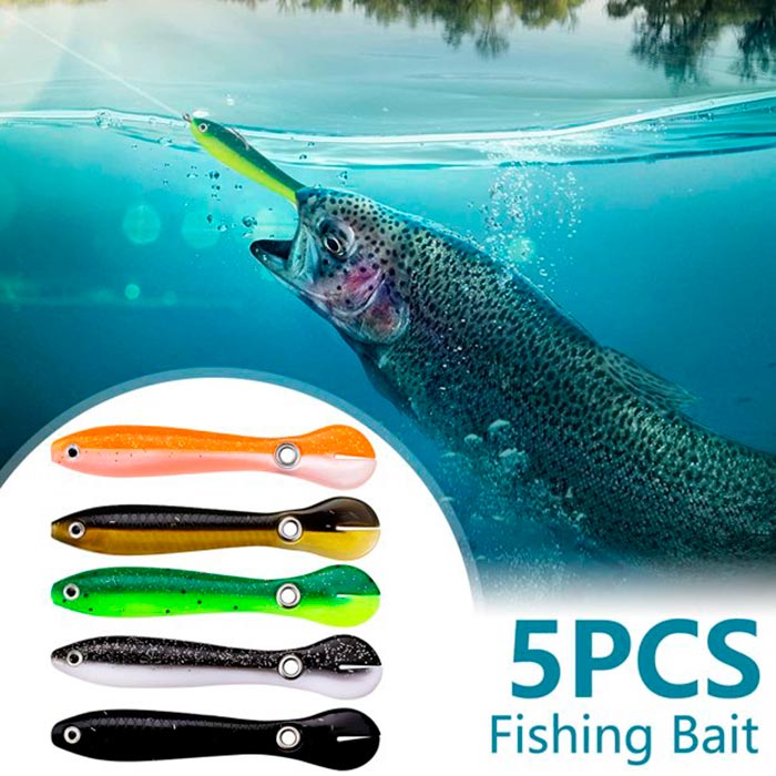 SoftLures, momeală pentru pește (set de 5 bucăți) - Image 3