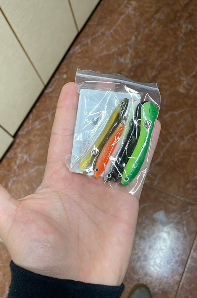 SoftLures, momeală pentru pește (set de 5 bucăți) - Image 9