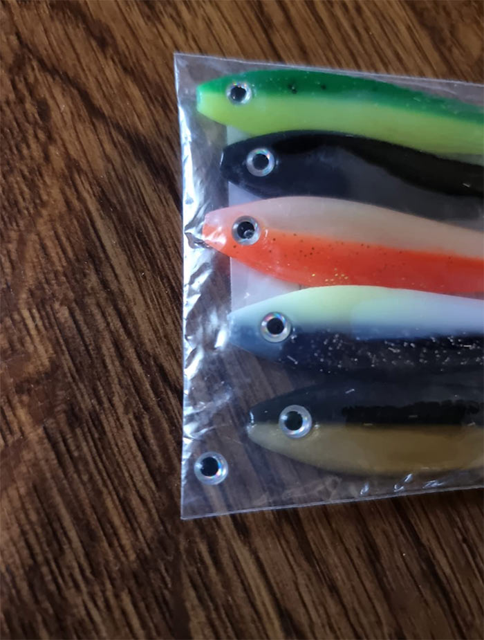 SoftLures, momeală pentru pește (set de 5 bucăți) - Image 10