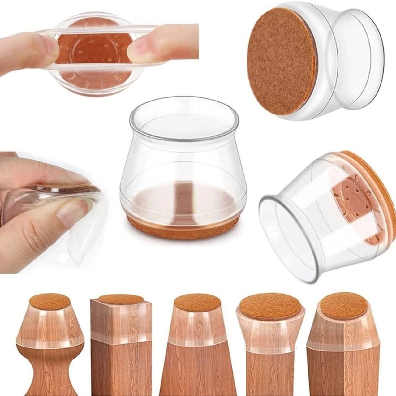 Softies - Protecție din silicon pentru scaune (16 bucăți) - Image 5