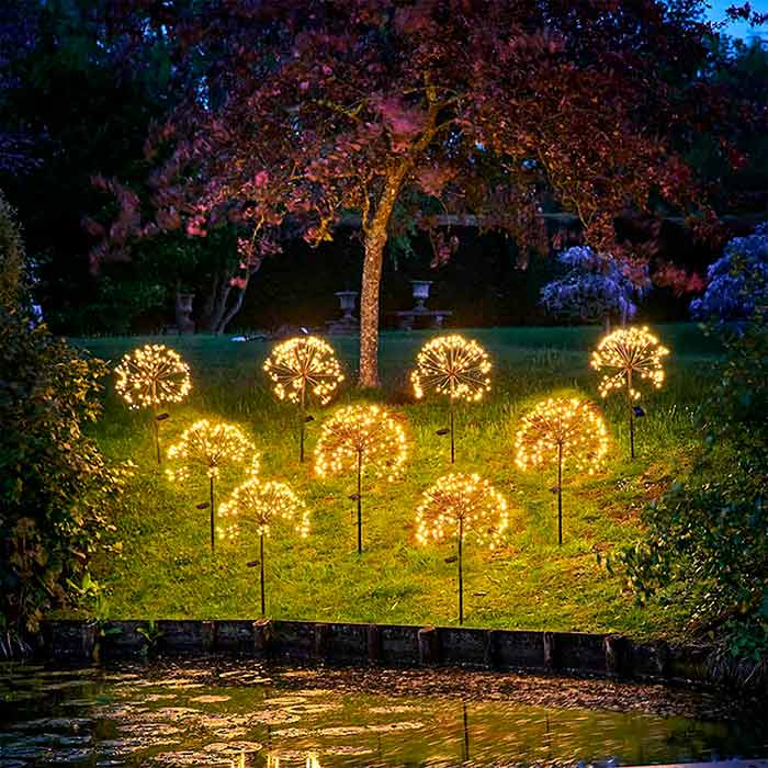 SolarFireworkLamp, lampă solară (90 lumini LED) - Image 6