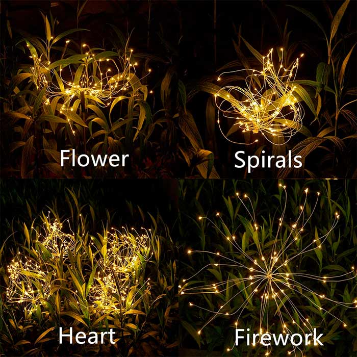 SolarFireworkLamp, lampă solară (90 lumini LED) - Image 9