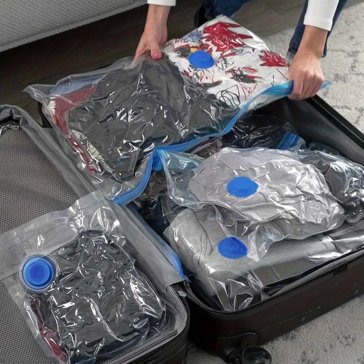 Pungi de depozitare în vid pentru haine, SpaceBags - Image 10