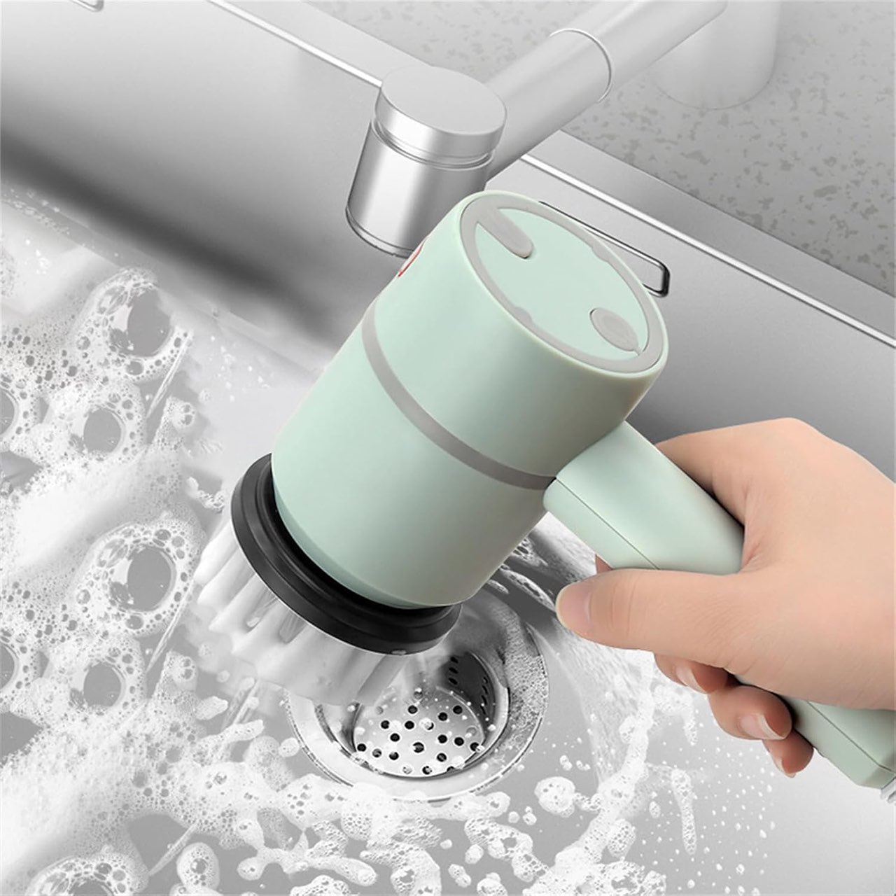 Spinny, buretele electric multifuncțional de curățare cu cap rotativ la 360° - Image 3