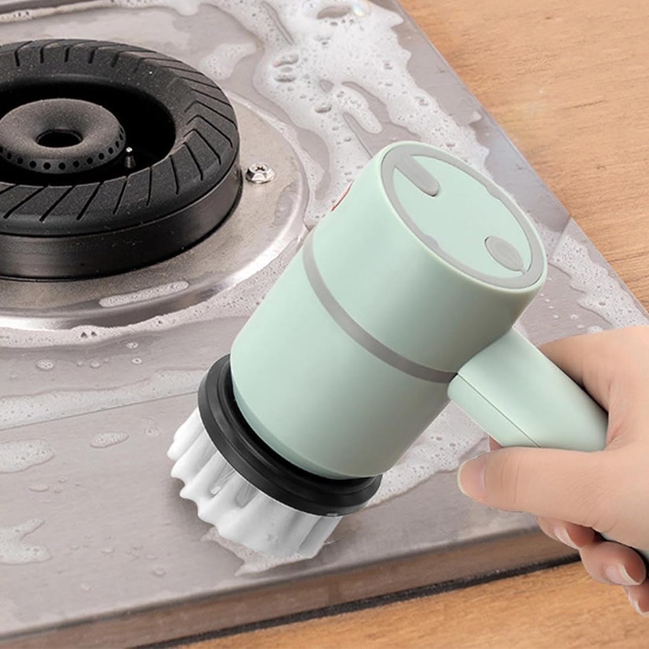 Spinny, buretele electric multifuncțional de curățare cu cap rotativ la 360° - Image 8