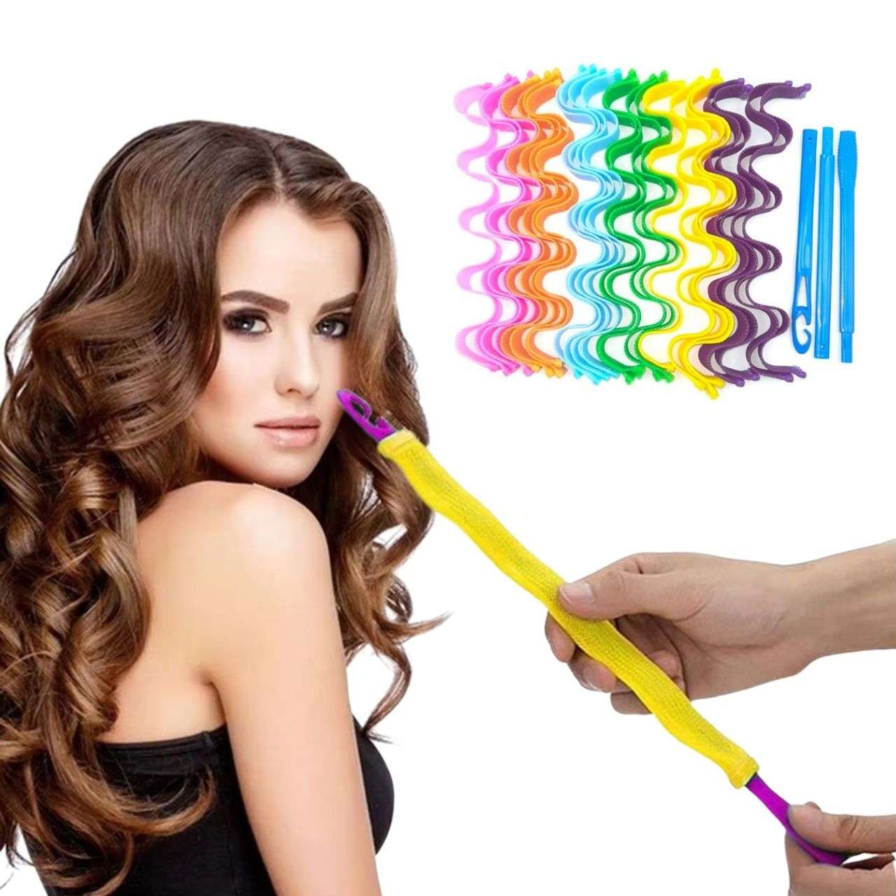 Spiraly, set de 24 de unelte pentru ondularea părului - Image 3