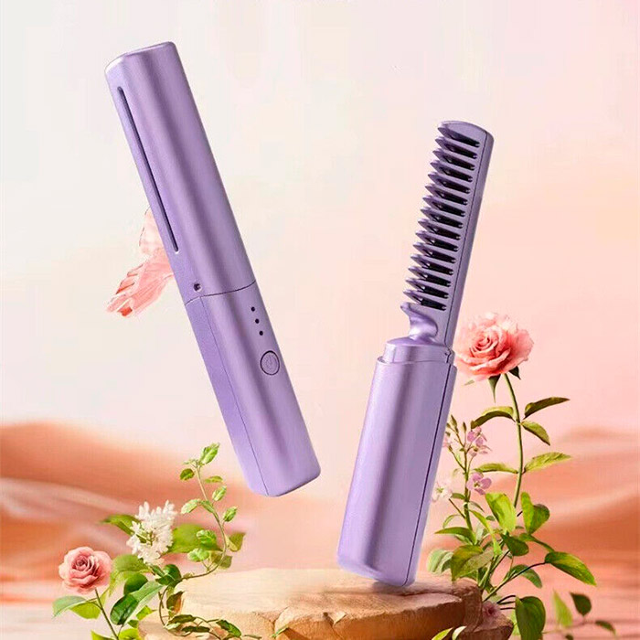 StraightHair, placa de îndreptat părul în formă de pieptene portabil - Image 3