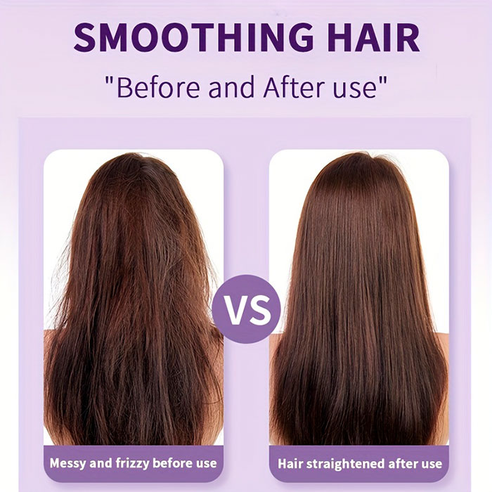 StraightHair, placa de îndreptat părul în formă de pieptene portabil - Image 4