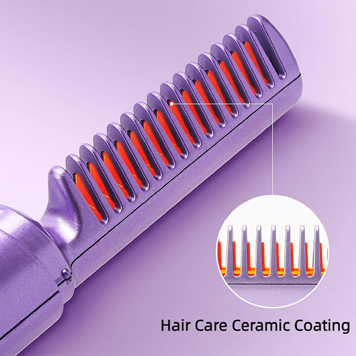 StraightHair, placa de îndreptat părul în formă de pieptene portabil - Image 5