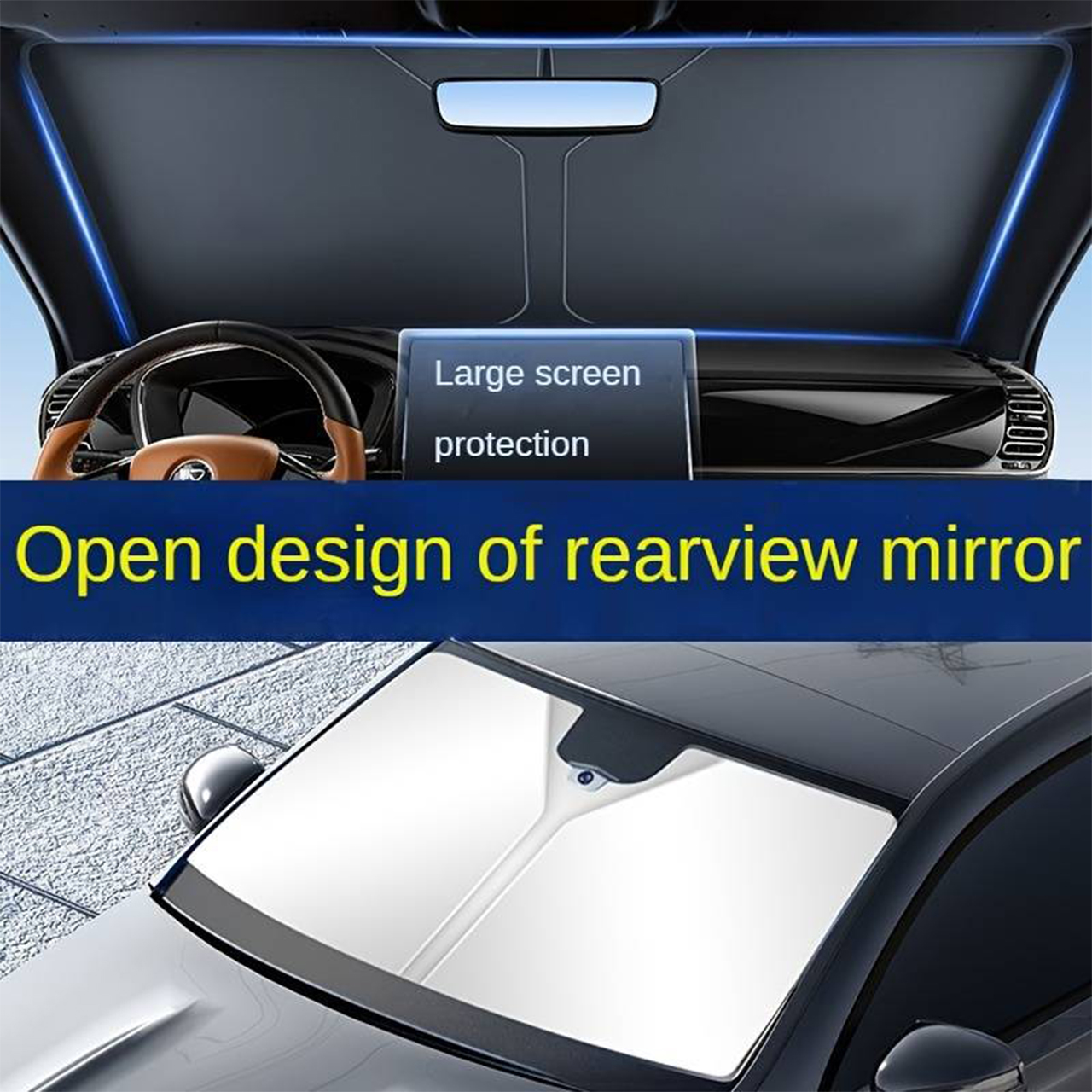 SunVisor, parasolar retractabil pentru parbrizul mașinii - Image 7