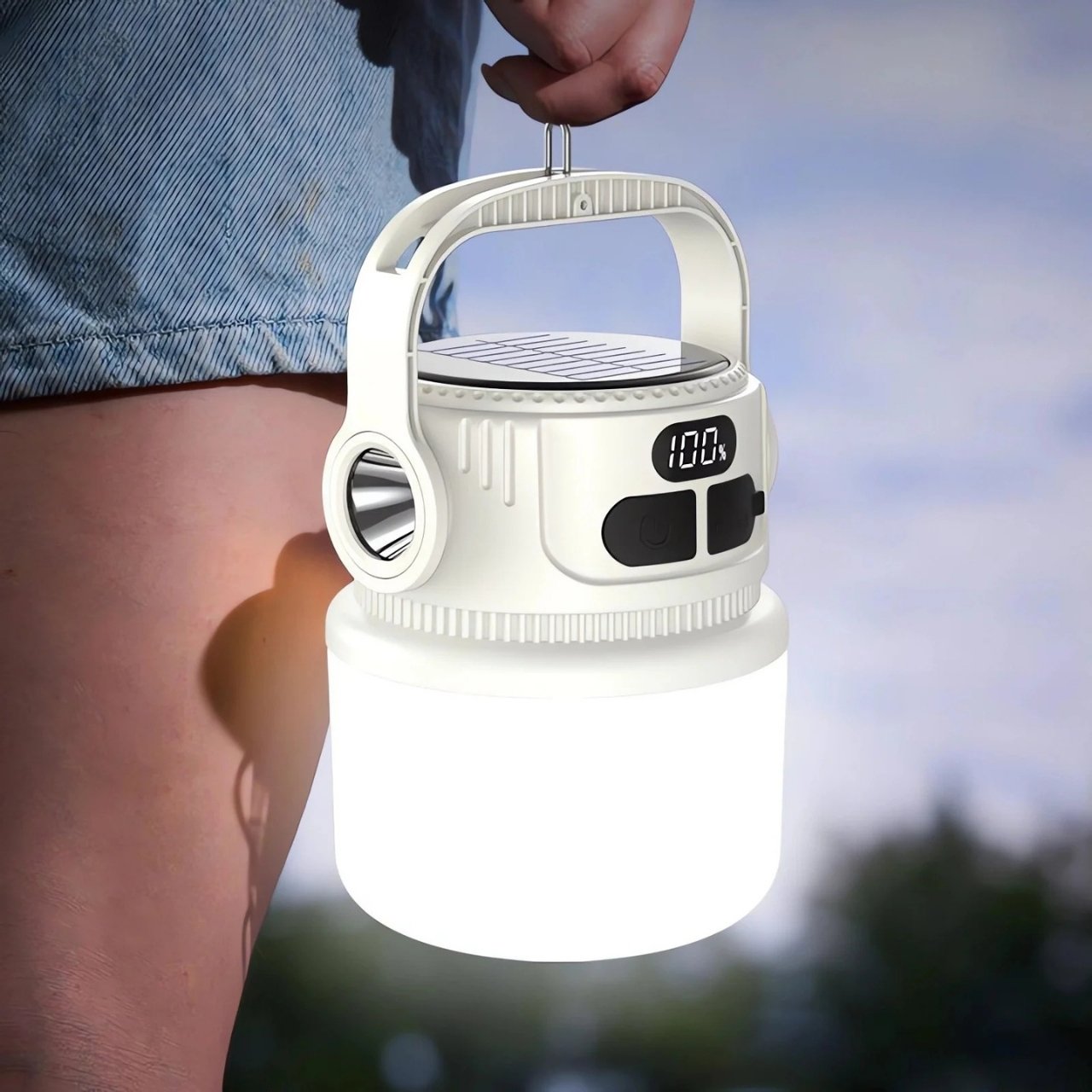 SuperBulb, ED Solar Light și Încărcător într-un Singur Dispozitiv - Image 8