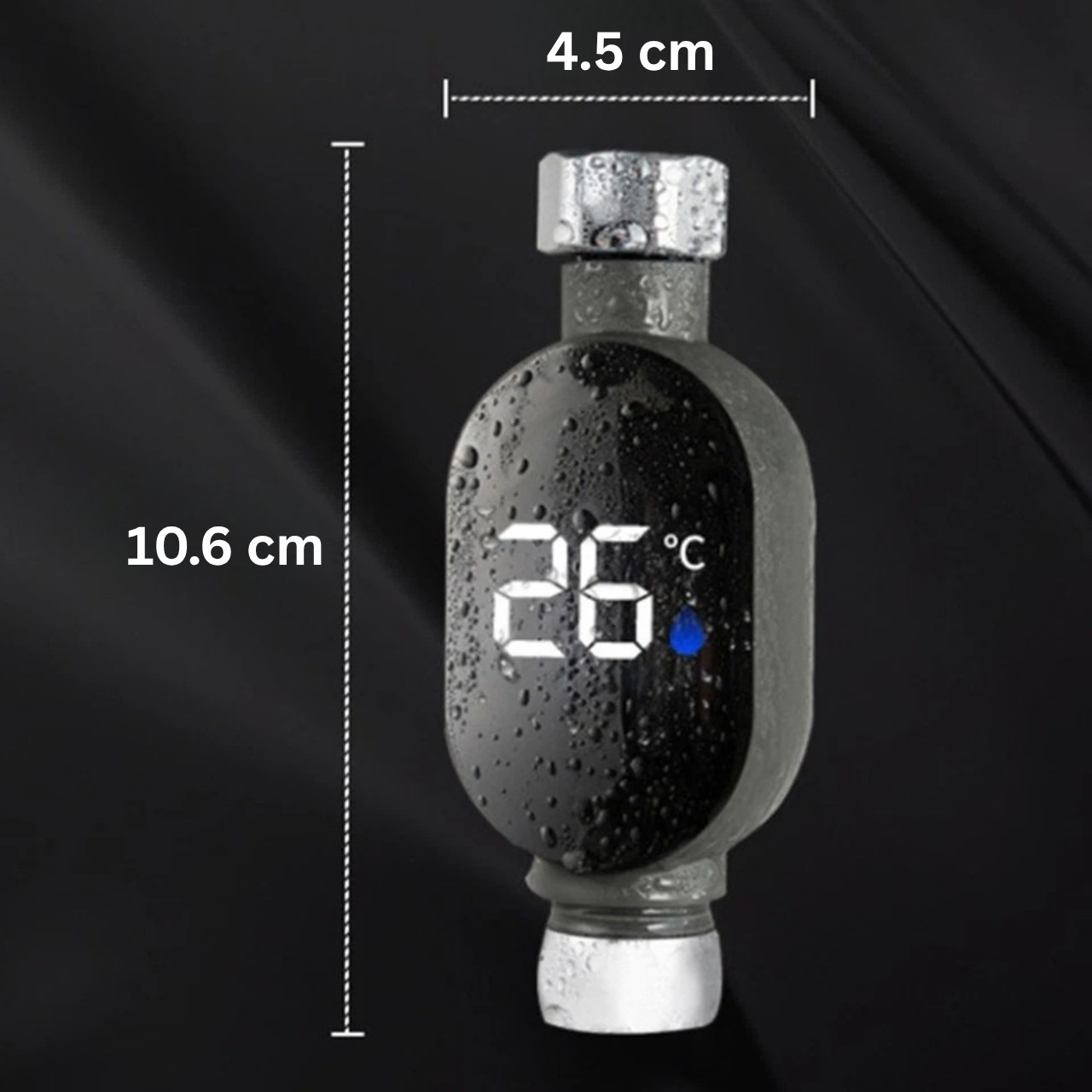 ThermFlow, termometrul inteligent cu LED pentru duș - Image 2