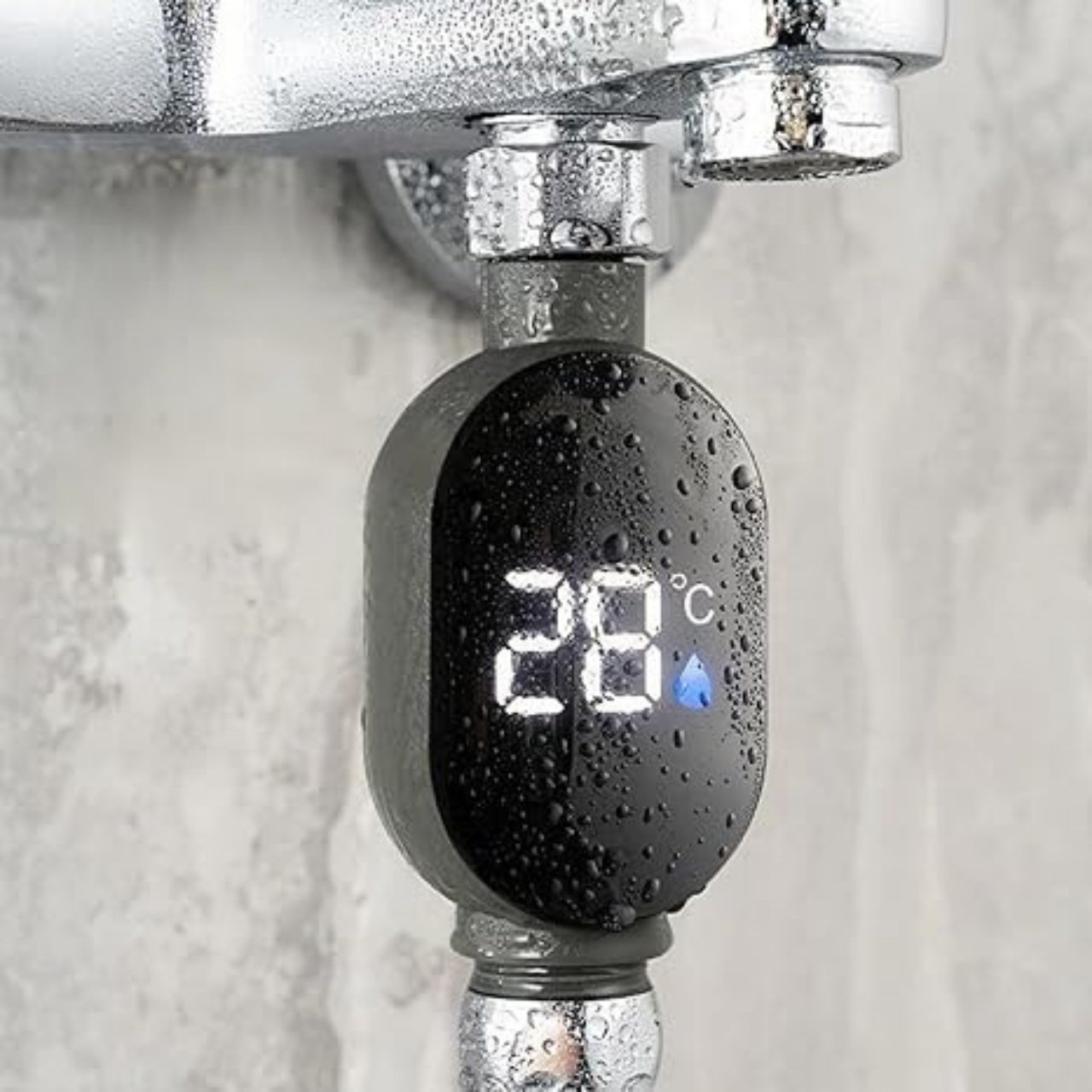 ThermFlow, termometrul inteligent cu LED pentru duș - Image 4