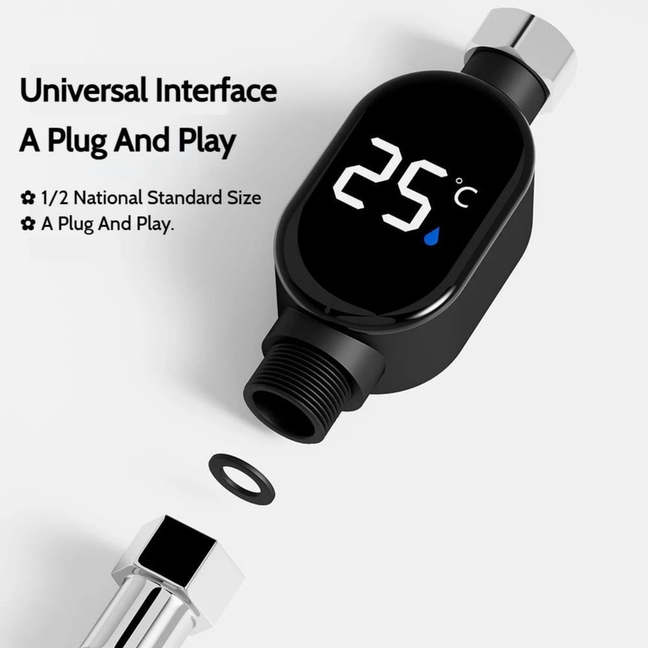 ThermFlow, termometrul inteligent cu LED pentru duș - Image 10