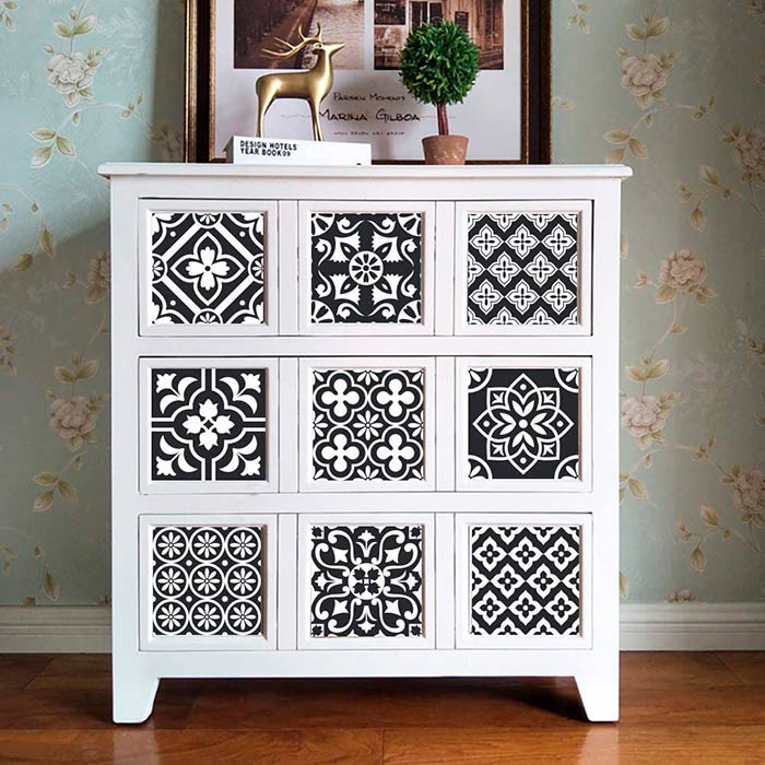 TileDecor, autocolante imitație faianță (set de 10 bucăți) - Image 6