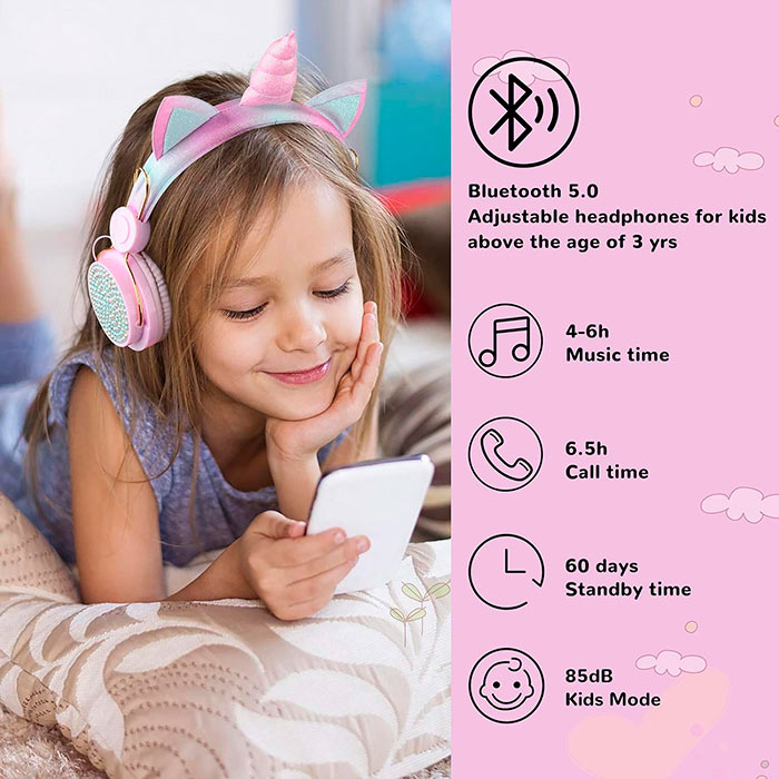 UnicornBuds, căști wireless pentru bebeluși cu aspect de unicorn - Image 9