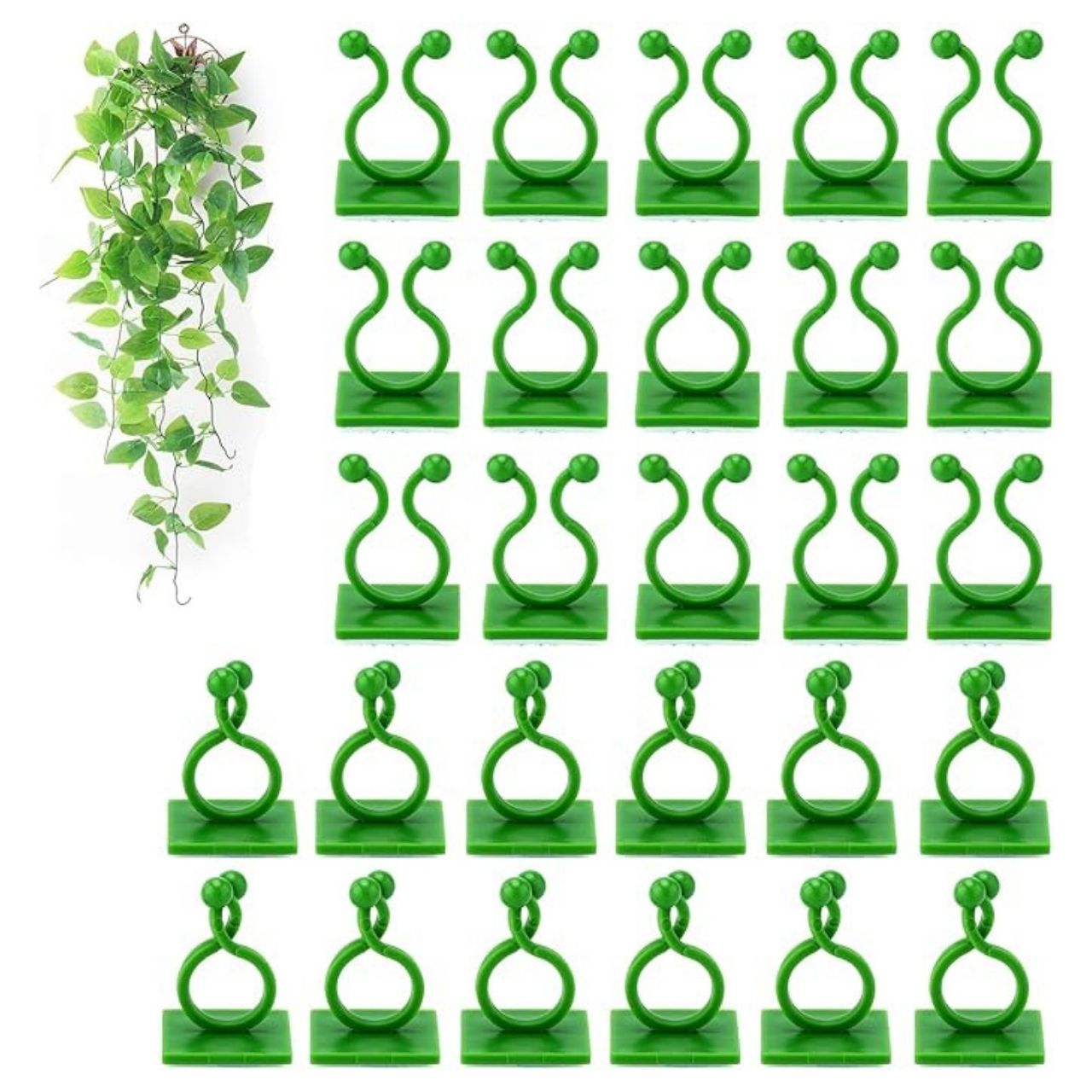 Folosiți-le pentru a aranja plantele din interior și exterior, a organiza cablurile sau a atașa elemente decorative - oriunde doriți ordine și curățenie.