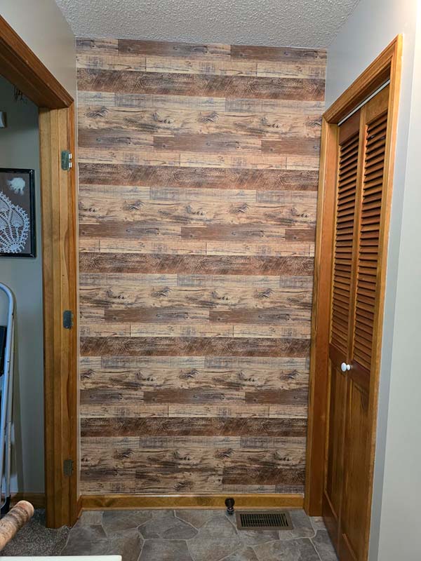 VintageWall, autocolant autoadeziv cu aspect de lemn natural (300 x 45 cm) - Image 9