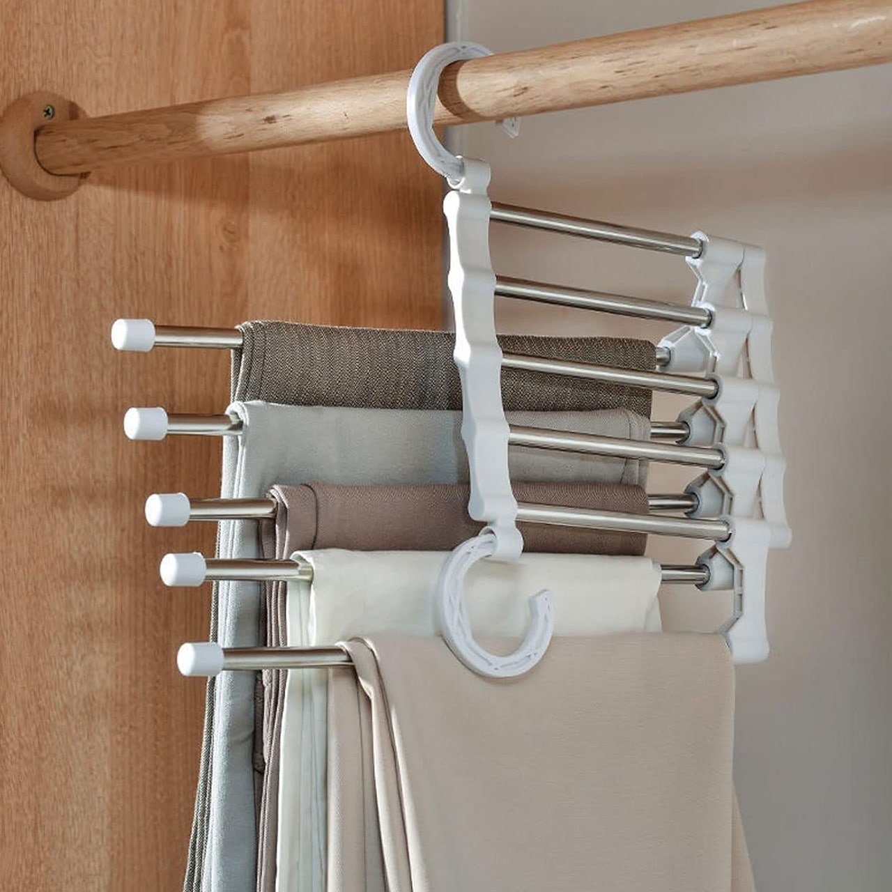 WardrobeRack, umeraș cu 5 compartimente - Image 8