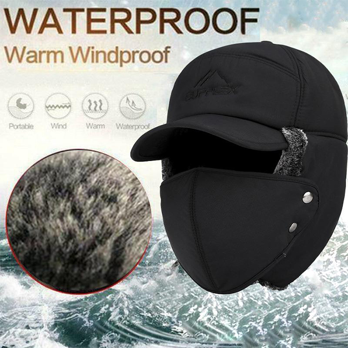 WarmCap, o căciulă cu cozoroc și protecție pentru gură și nas - Image 8