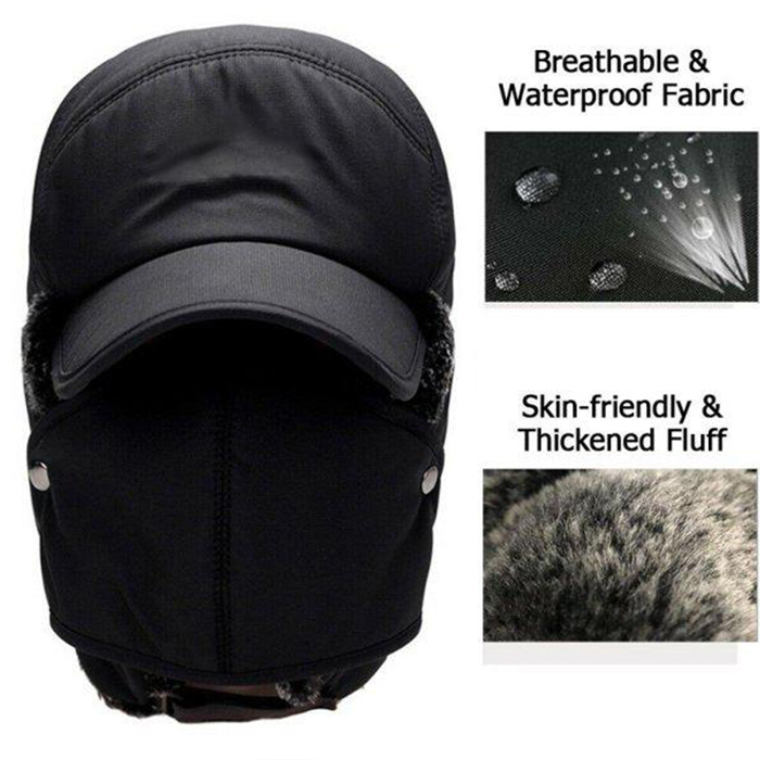 WarmCap, o căciulă cu cozoroc și protecție pentru gură și nas - Image 10