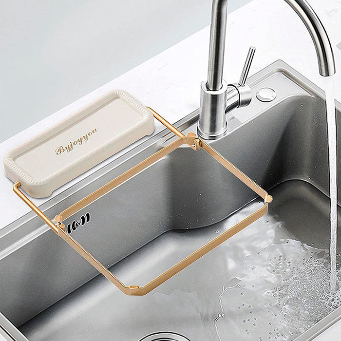 WasteStrainer, suport cu plasă de strecurat pentru chiuveta din bucătărie - Image 4