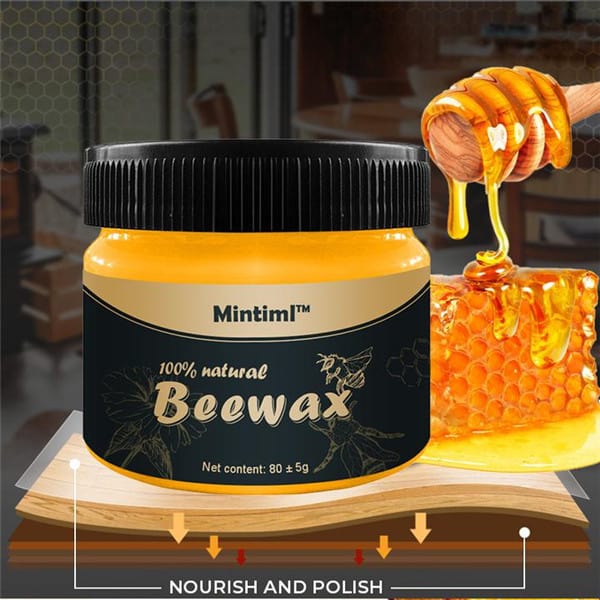WoodWax, ceară de albine pentru lustruirea mobilierului și parchetului din lemn - Image 2