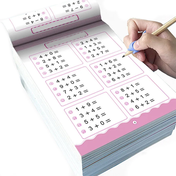 WorkBookMath, caiet de lucru pentru adunare și scădere până la 100 - Image 3